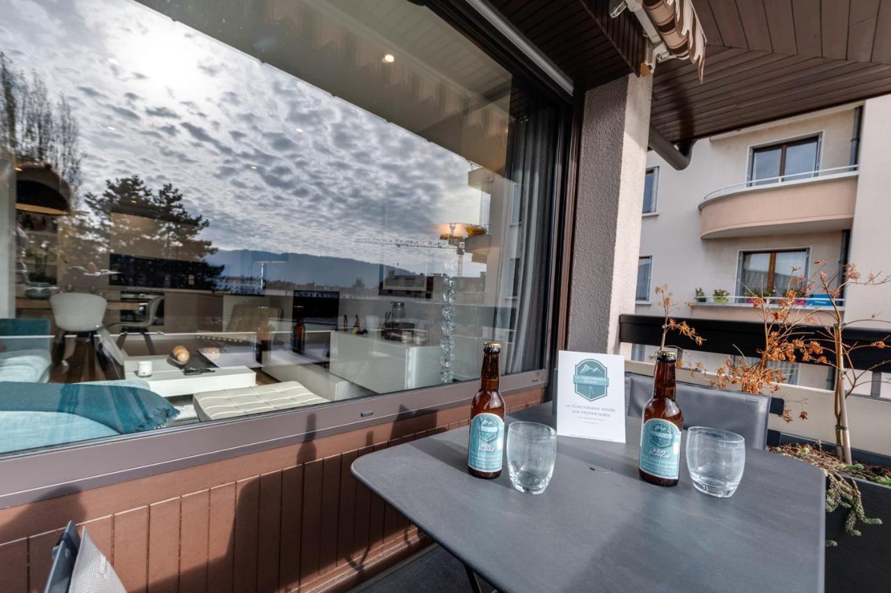 Les Sorbiers - Apartment 2 Bedrooms Top Floor - Parking & Terrace Annecy Bagian luar foto